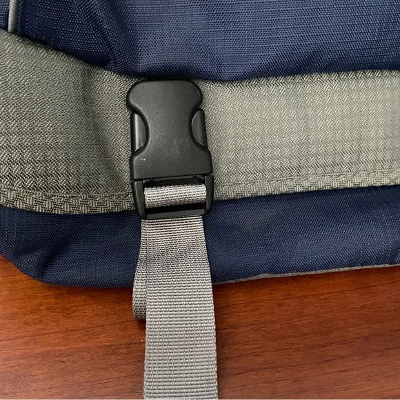 L.L. Bean Navy Messenger Laptop Bag
